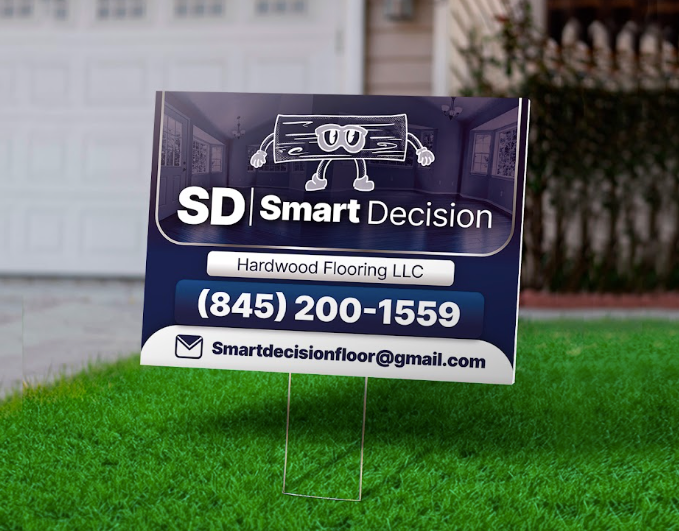24 by 36 contractor yard sign