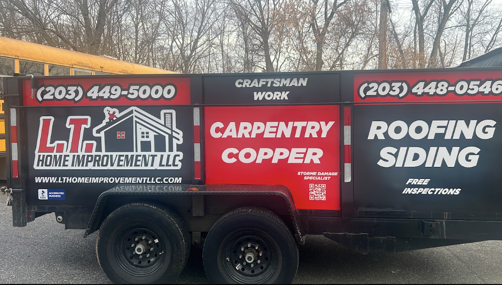 Commercial van graphics example