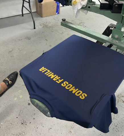 Bold promotional shirt design